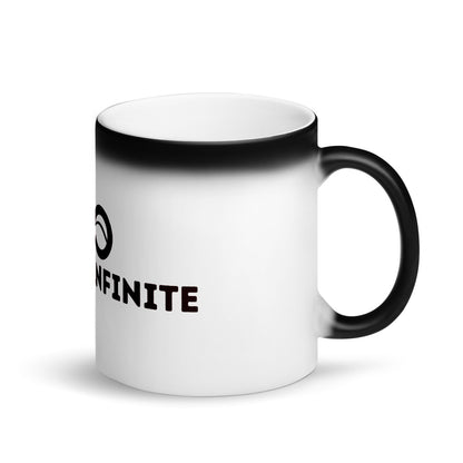 Coffee Infinite Matte Black Magic Mug